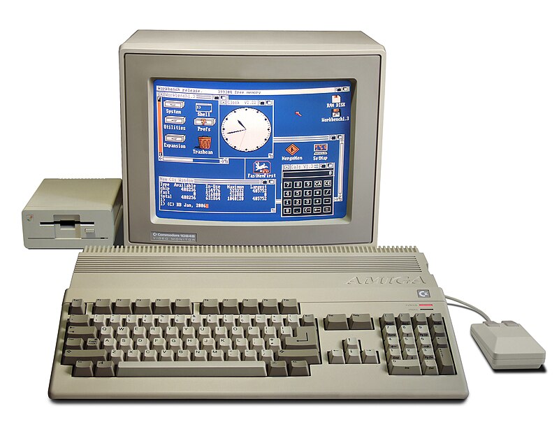Amiga 500 avec Workbench